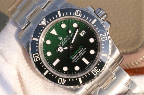 rolex deepsea dweller green